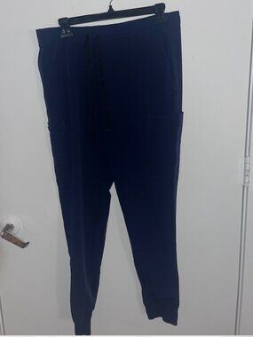 Medline Navy Stretch Scrub Pants Size Small